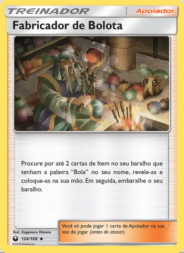 Image of the card Fabricador de Bolota