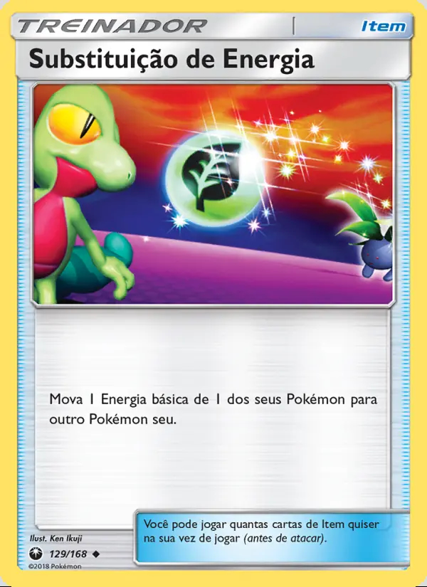 Image of the card Substituição de Energia