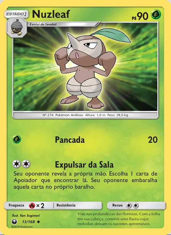 Image of the card Nuzleaf