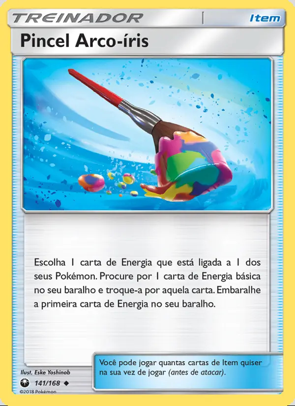 Image of the card Pincel Arco-íris