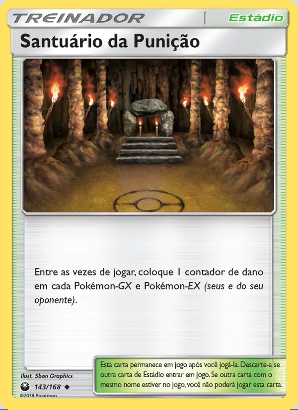 Image of the card Santuário da Punição