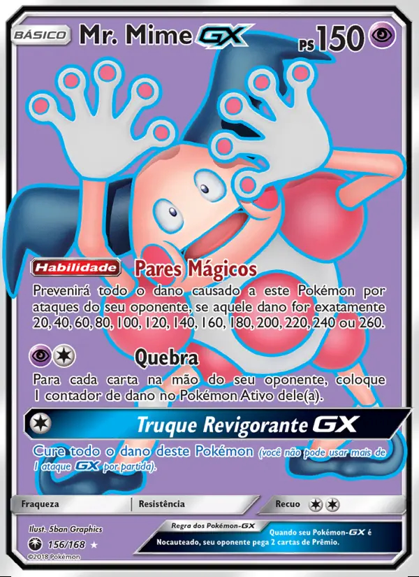 Image of the card Mr. Mime GX