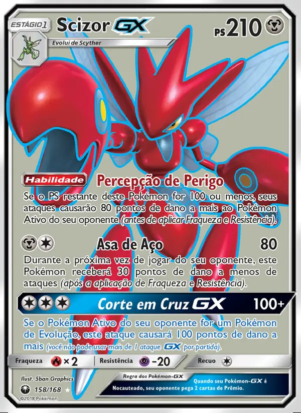 Image of the card Scizor GX