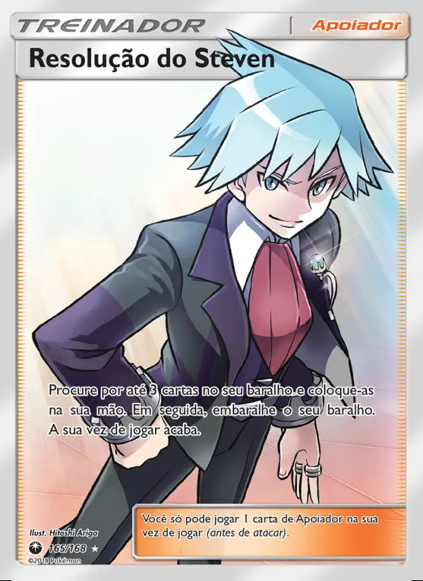 Image of the card Resolução do Steven