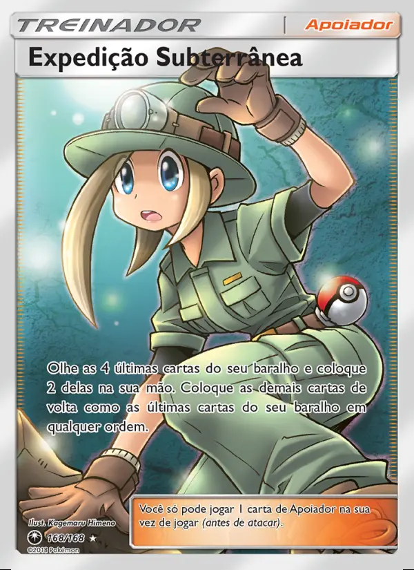 Image of the card Expedição Subterrânea