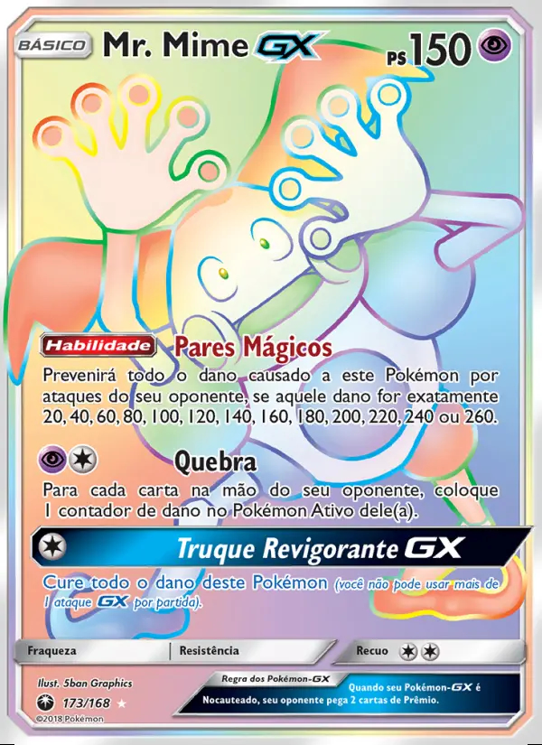 Image of the card Mr. Mime GX