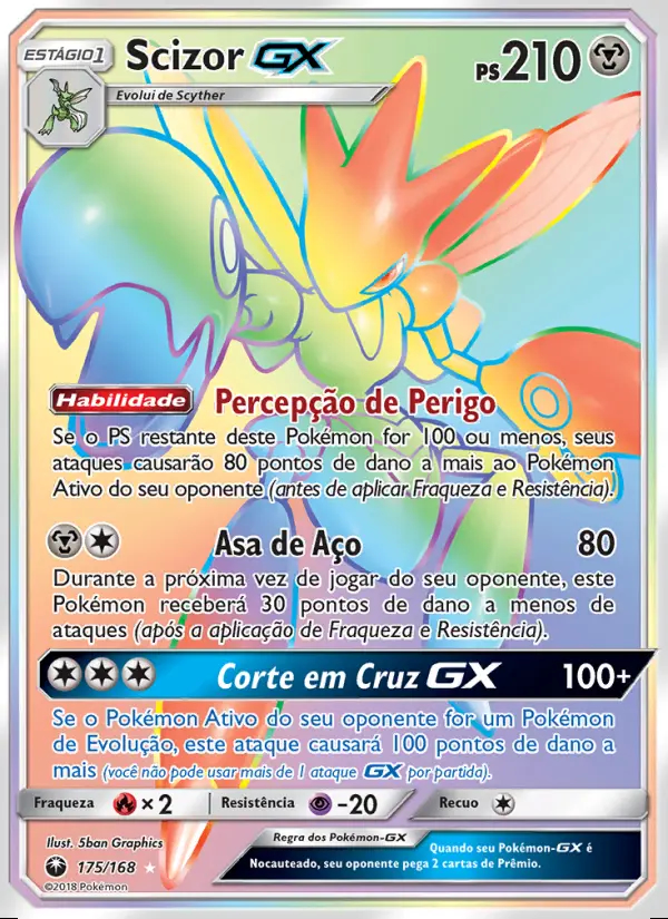 Image of the card Scizor GX