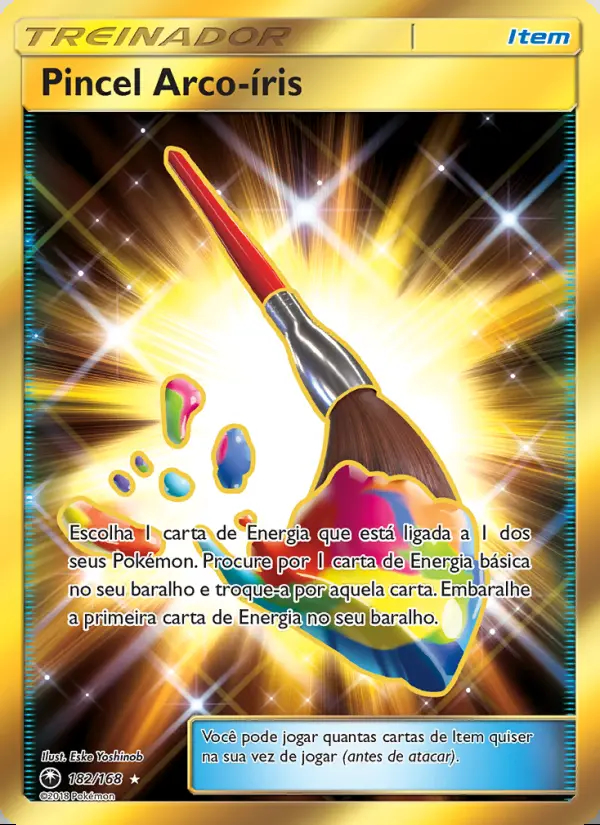 Image of the card Pincel Arco-íris