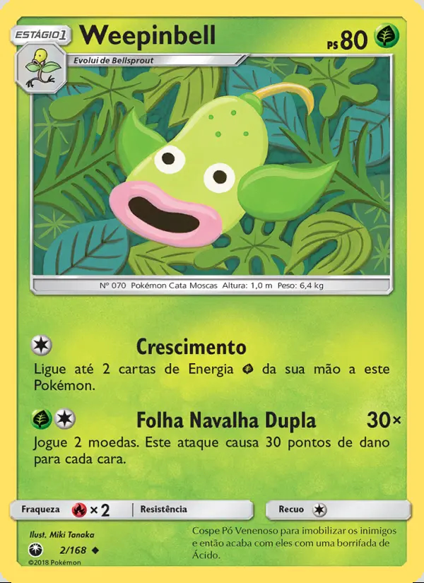 Image of the card Weepinbell