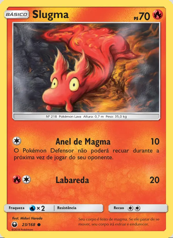 Image of the card Slugma