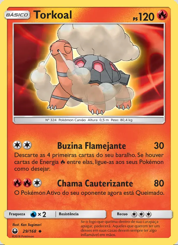Image of the card Torkoal
