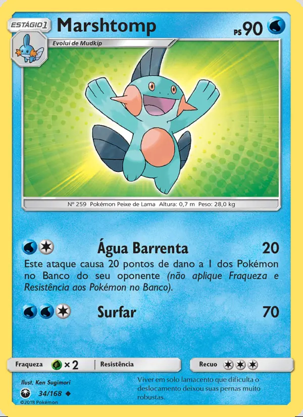 Image of the card Marshtomp