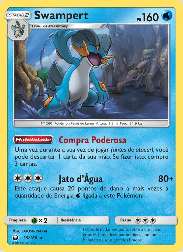 Image of the card Swampert