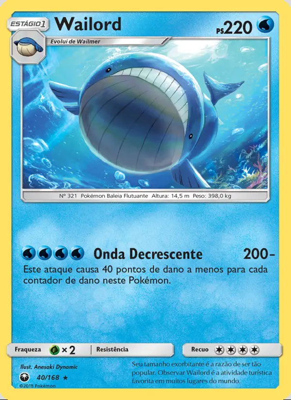 Image of the card Wailord