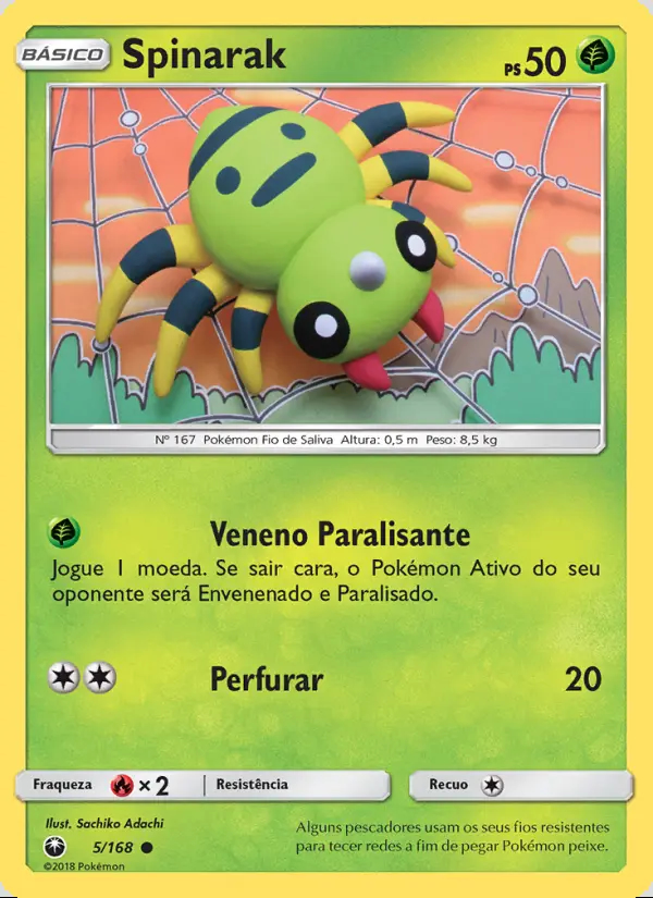 Image of the card Spinarak