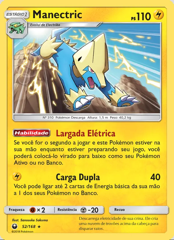 Image of the card Manectric