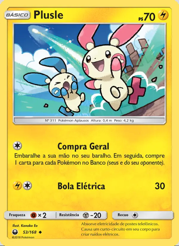 Image of the card Plusle
