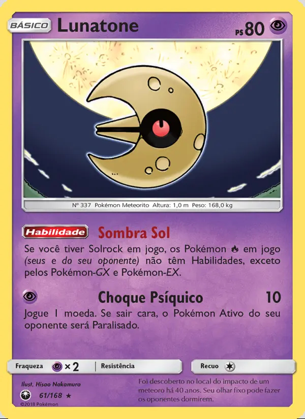 Image of the card Lunatone