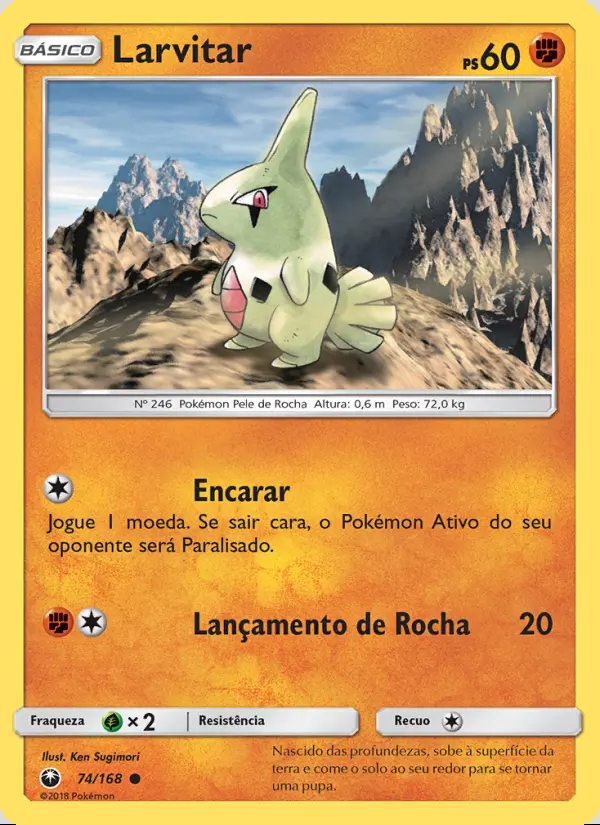 Image of the card Larvitar