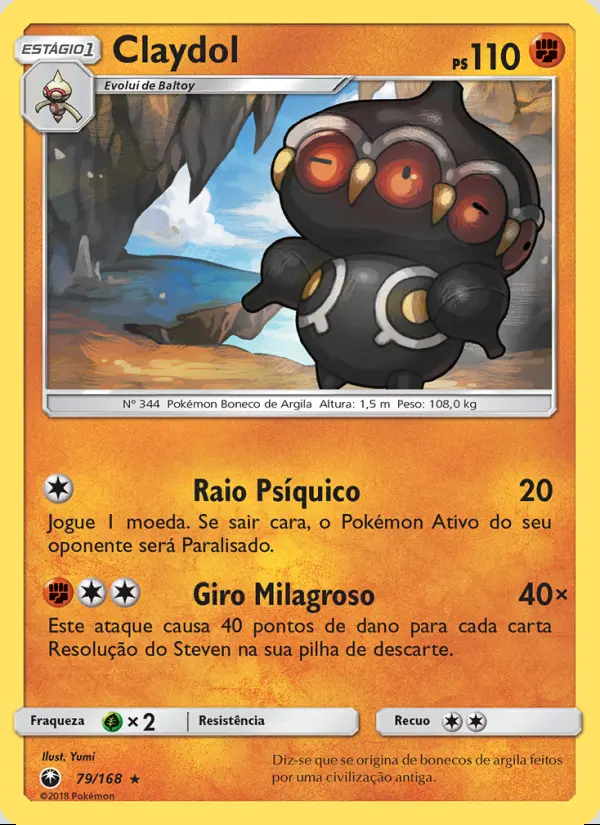Image of the card Claydol