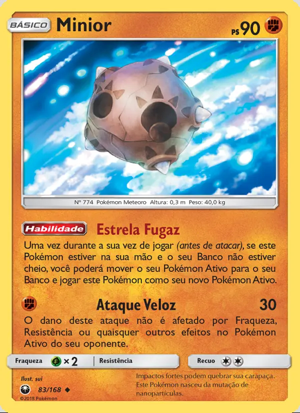 Image of the card Minior