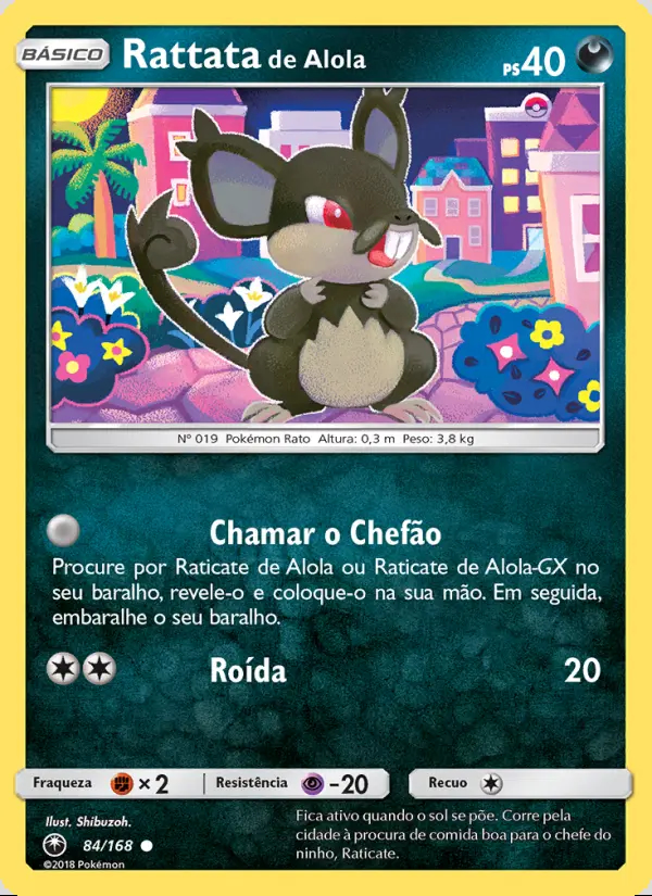 Image of the card Rattata de Alola