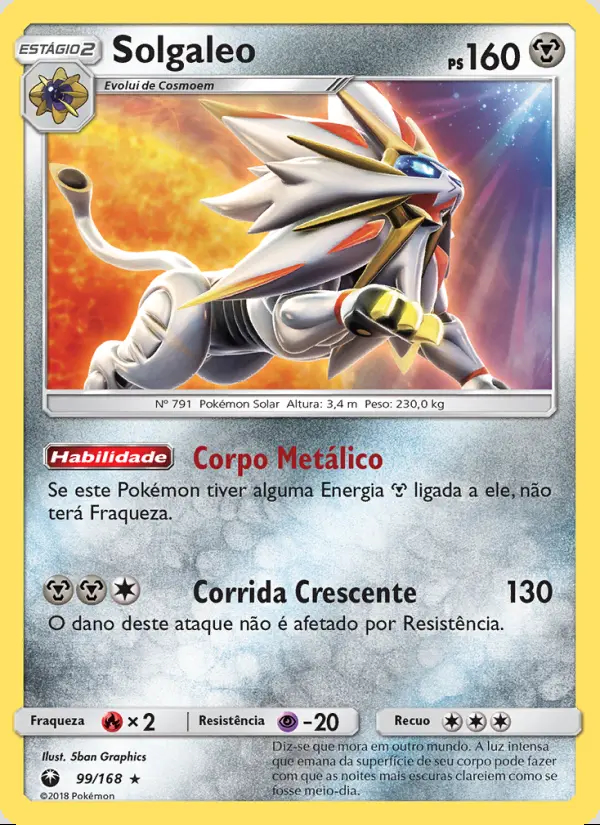 Image of the card Solgaleo
