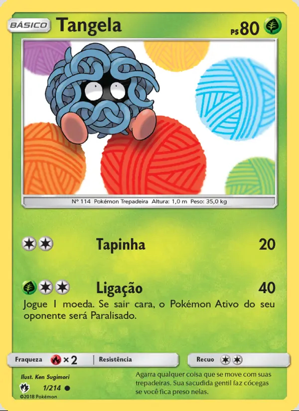 Image of the card Tangela