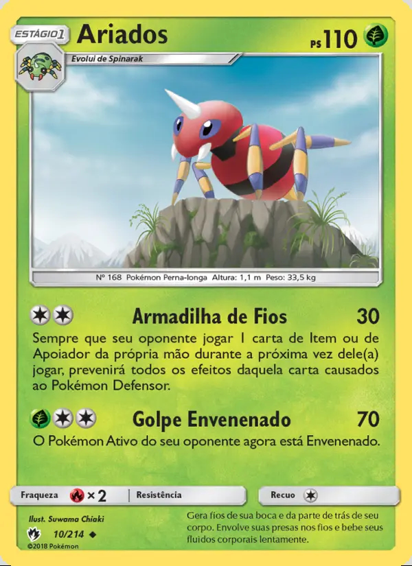 Image of the card Ariados