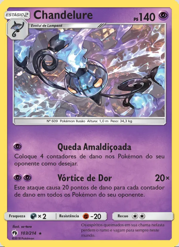 Image of the card Chandelure