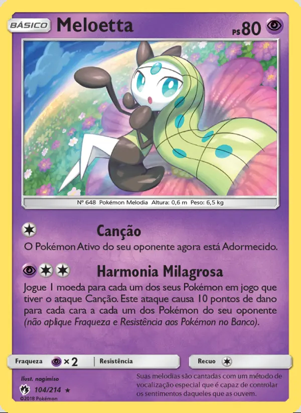 Image of the card Meloetta