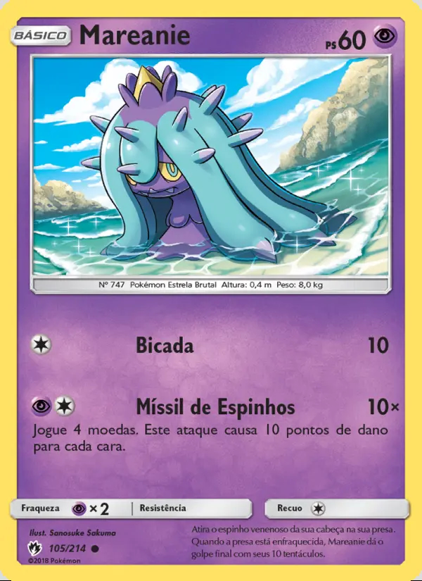Image of the card Mareanie