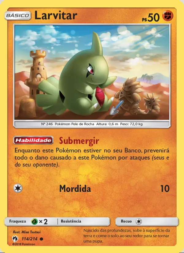 Image of the card Larvitar