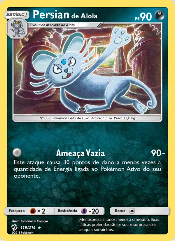 Image of the card Persian de Alola