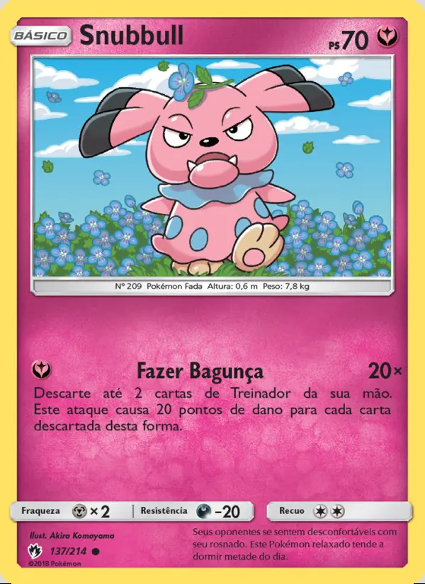 Image of the card Snubbull