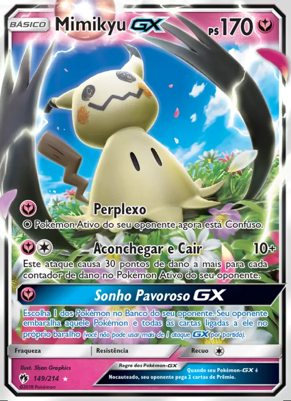 Image of the card Mimikyu GX