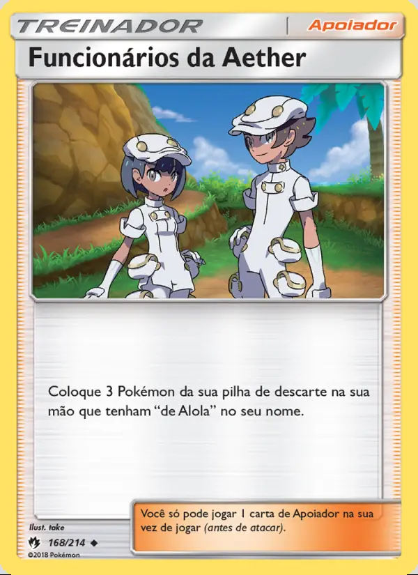 Image of the card Funcionários da Aether