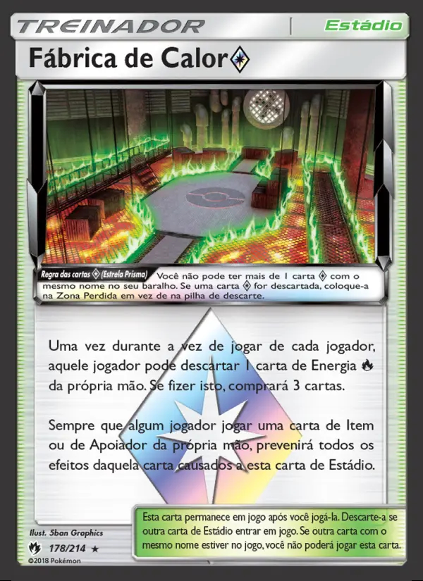 Image of the card Fábrica de Calor ◇