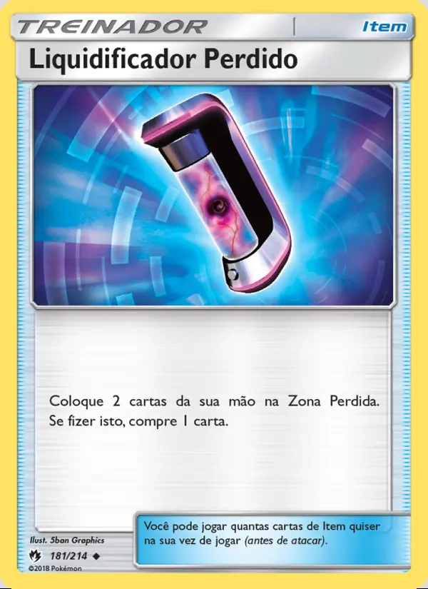 Image of the card Liquidificador Perdido