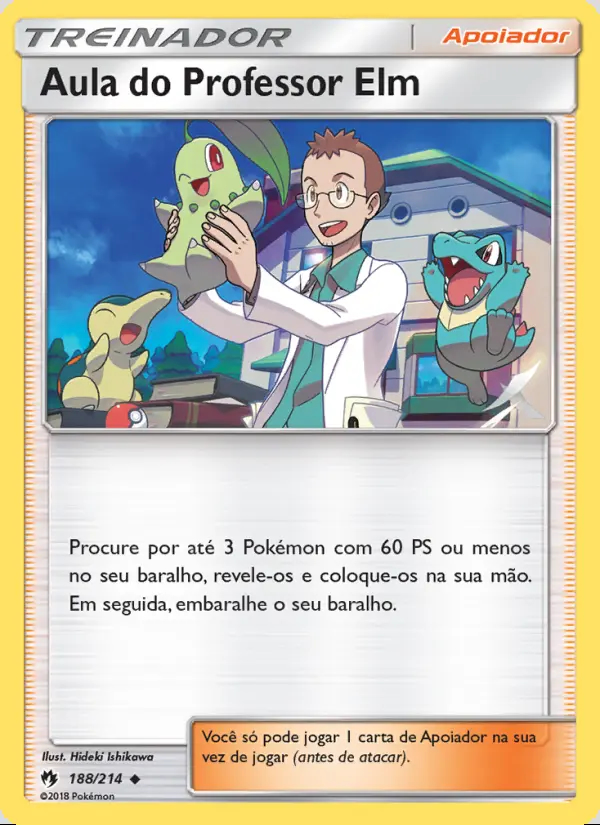 Image of the card Aula do Professor Elm