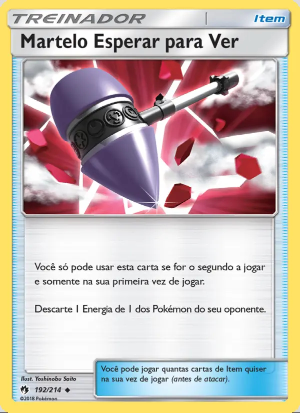 Image of the card Martelo Esperar para Ver