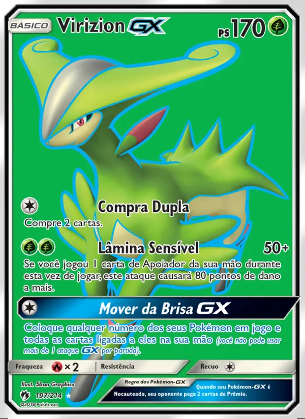 Image of the card Virizion GX