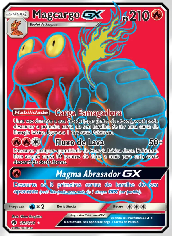 Image of the card Magcargo GX