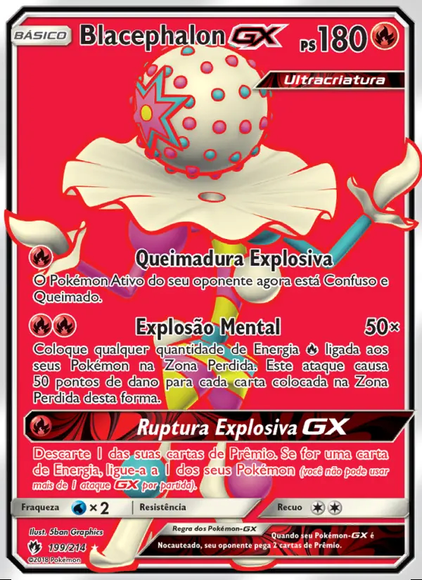 Image of the card Blacephalon GX