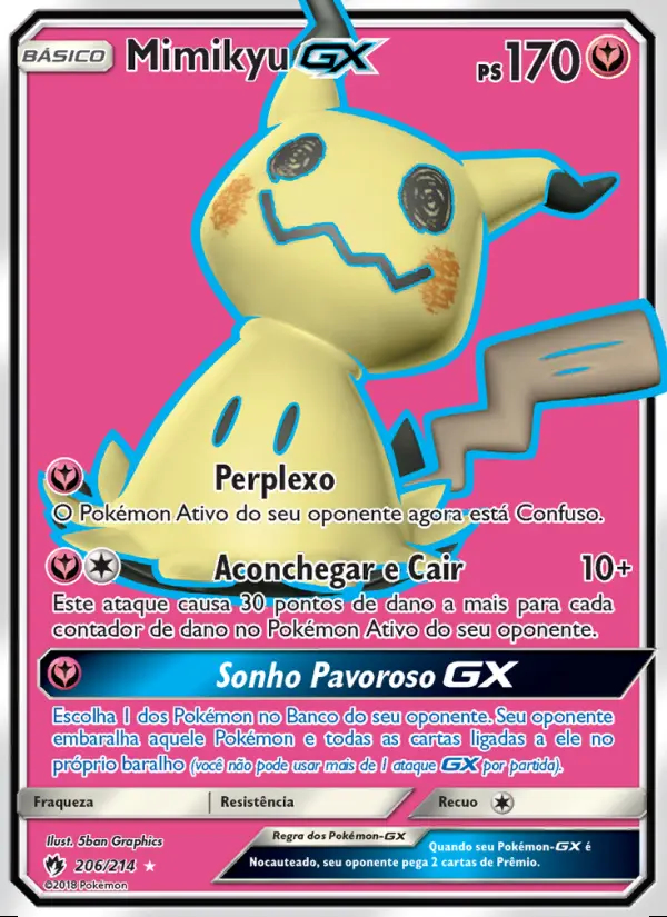 Image of the card Mimikyu GX