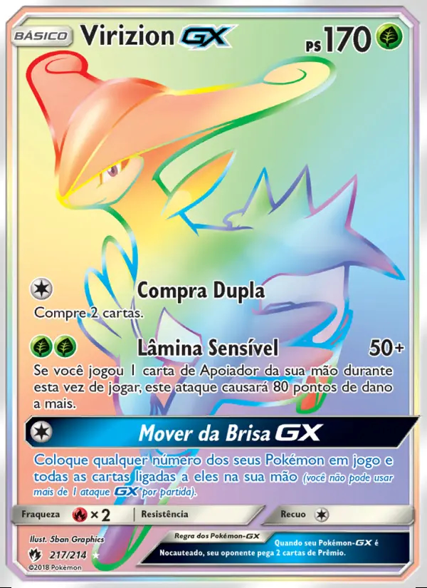 Image of the card Virizion GX