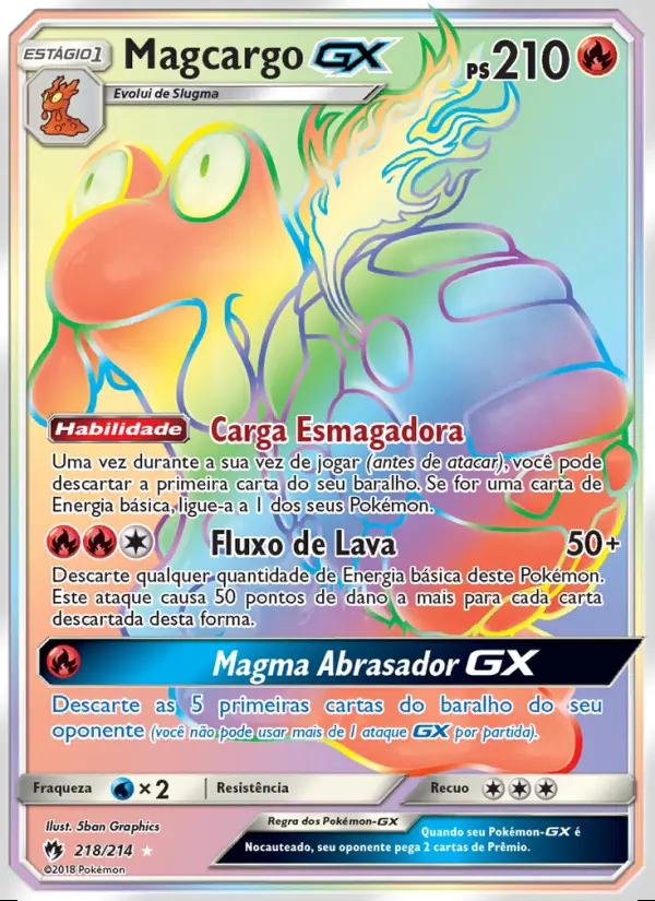 Image of the card Magcargo GX