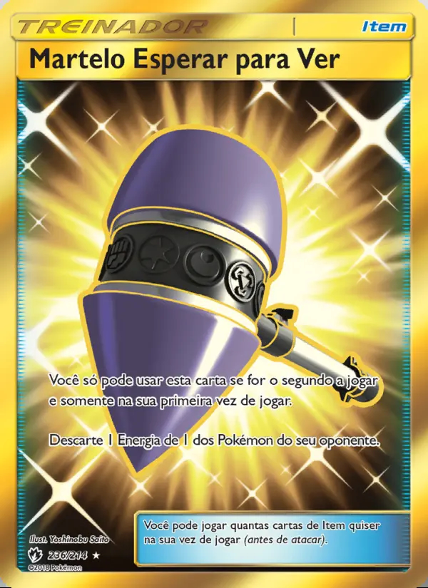 Image of the card Martelo Esperar para Ver