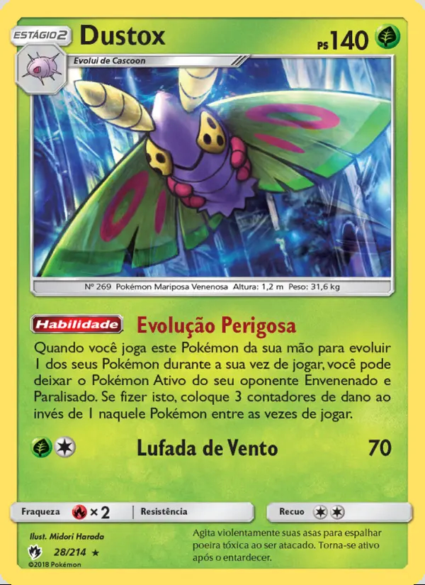 Image of the card Dustox