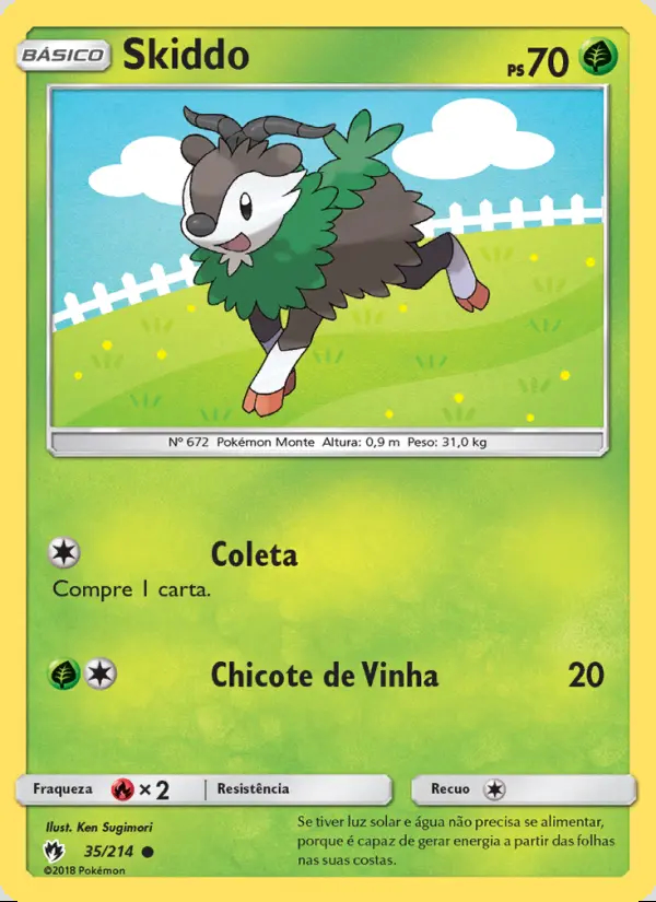 Image of the card Skiddo